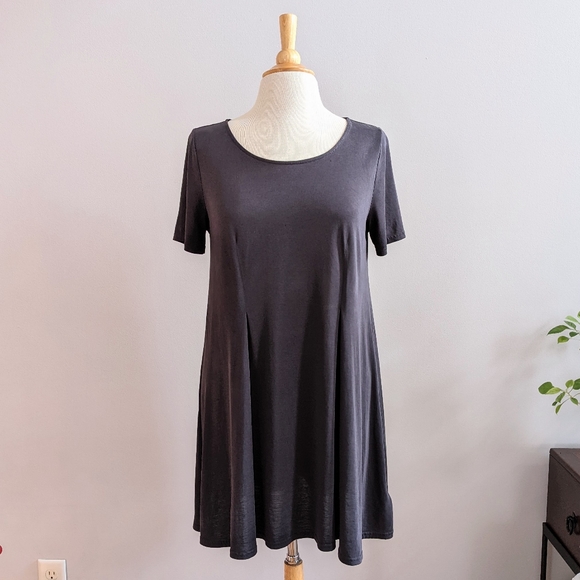 Muted Purple Simple Dress - L - Picture 1 of 4